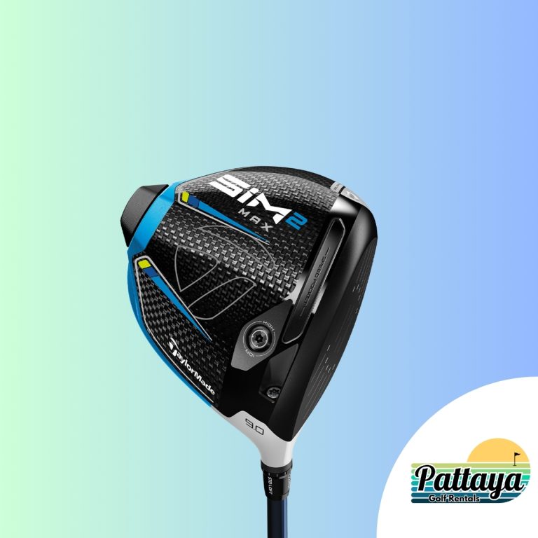 Premium TaylorMade golf club set with bag