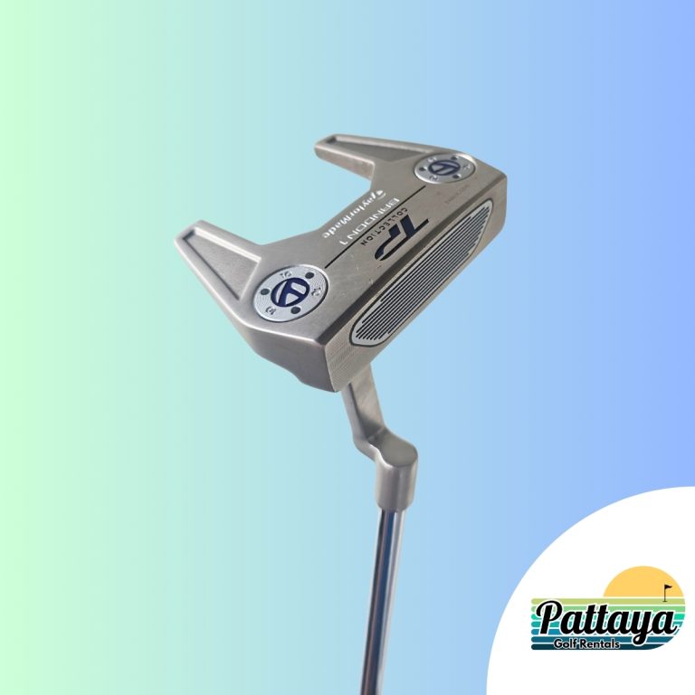 Premium TaylorMade golf club set with bag