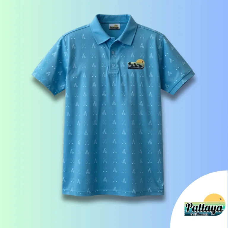19th Tee premium golf polo by Pattaya Golf Rentals