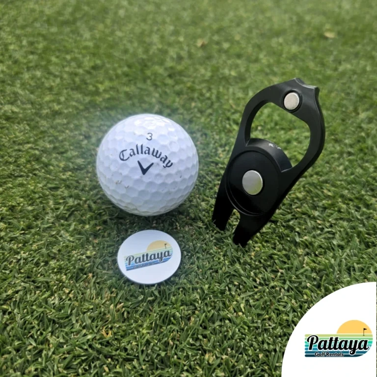 Metal 3 in 1 golf divot tool with magnetic marker and bottle opener